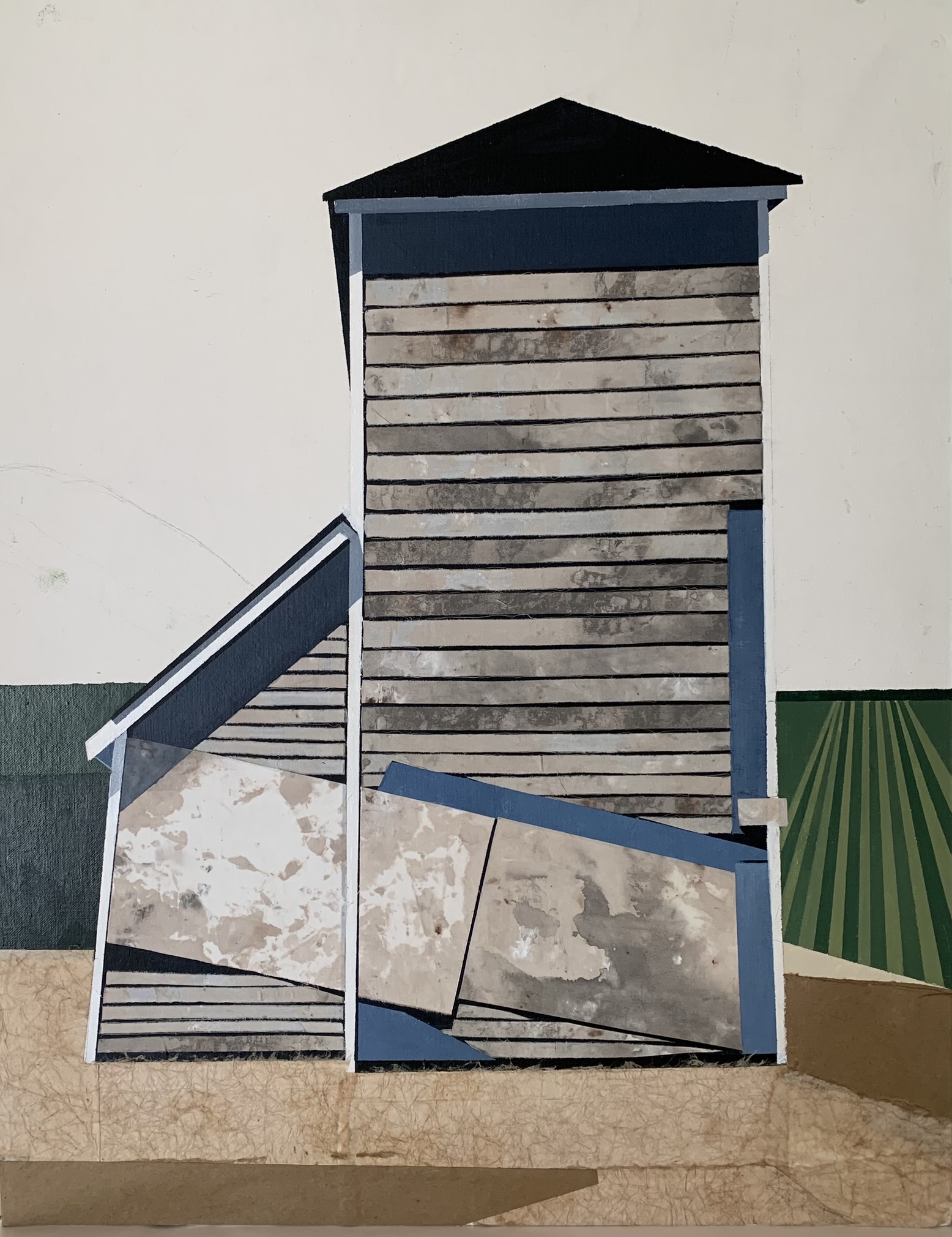 Sonoma Tank Tower. 22"X28"